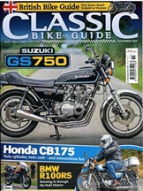 Classic Bike Guide-cbg (UK) forside