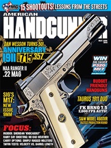 American Handgunner Magazine (US) forside