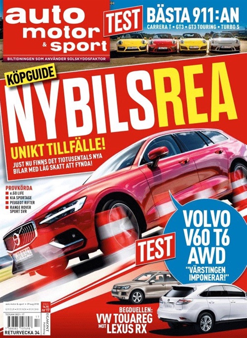 Auto Motor & Sport abonnement Abonnere på Auto Motor & Sport til