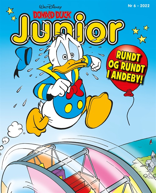 Donald Duck Junior forside