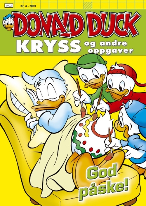 Donald Duck Kryss forside
