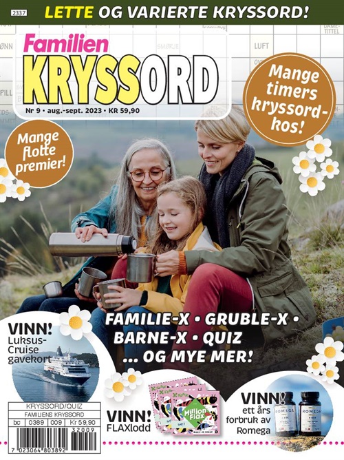 Familiens Kryssordblad forside