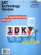 Mit Technology Review (US) forside