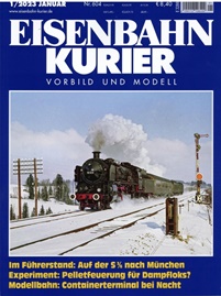 Eisenbahnkurier (DE) forside