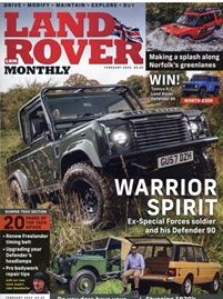 Land Rover Monthly (UK) forside