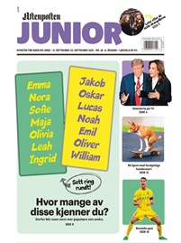 Aftenposten Junior forside