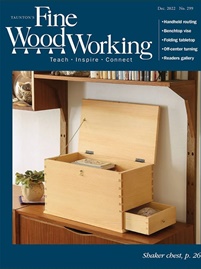 Fine Woodworking (US) forside