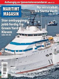 Maritimt Magasin forside