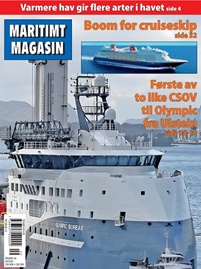 Maritimt Magasin forside