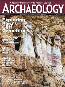 Archaeology Magazine forside