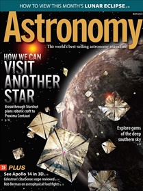 Astronomy Magazine forside