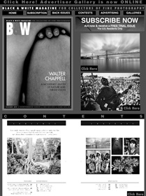 Black & White Magazine forside