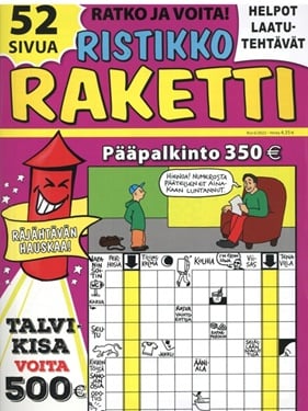 Ristikko Raketti (FI) forside