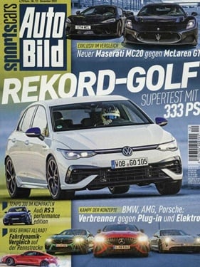 Auto Bild Sports Cars (DE) forside