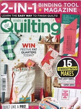 Love Patchwork & Quilting (UK) forside