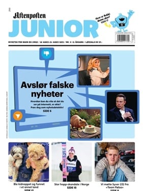 Aftenposten Junior forside