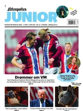 Aftenposten Junior forside
