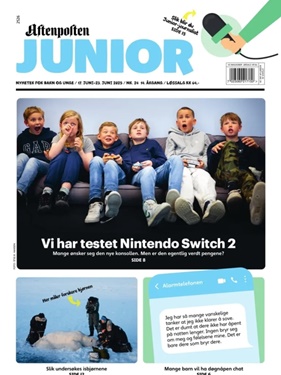Aftenposten Junior forside