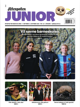 Aftenposten Junior forside