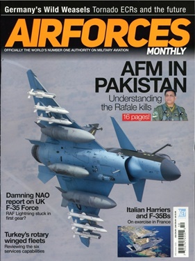 Airforces Monthly (UK) forside