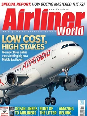 Airliner World (UK) forside