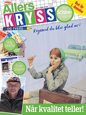Allers Kryss & Tvers forside