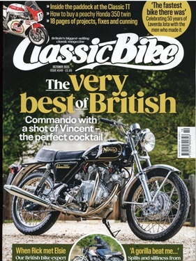 Classic Bike (UK) forside
