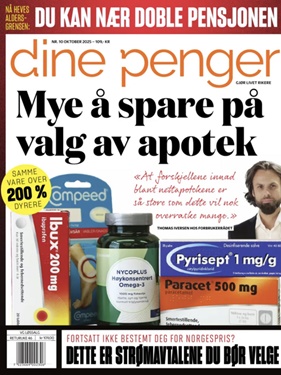 Dine Penger forside