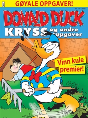 Donald Duck Kryss forside