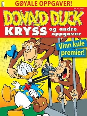 Donald Duck Kryss forside