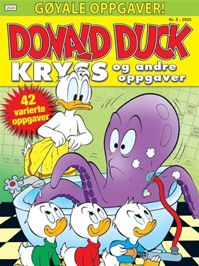 Donald Duck Kryss forside