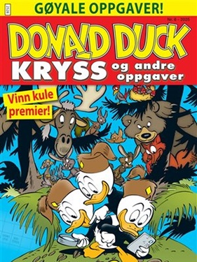 Donald Duck Kryss forside