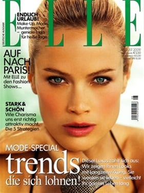 Elle (DE) forside