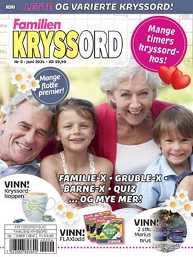 Familien Kryssord forside