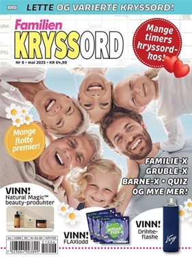 Familien Kryssord forside
