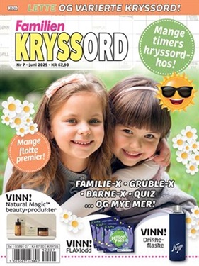 Familien Kryssord forside