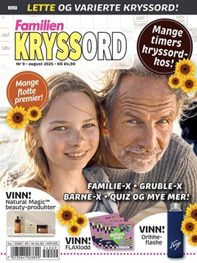 Familien Kryssord forside