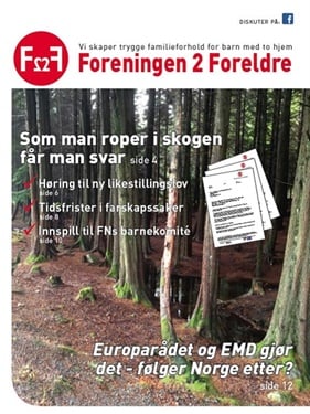 Foreningen 2 Foreldre forside