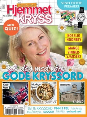 Hjemmet Kryss forside