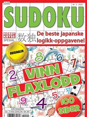 Hobby Kryss Sudoku forside