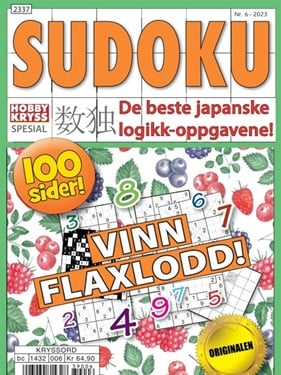 Hobby Kryss Sudoku forside