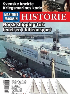 Maritimt Magasin Historie forside