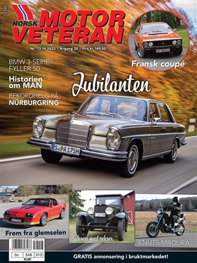 Norsk Motorveteran forside