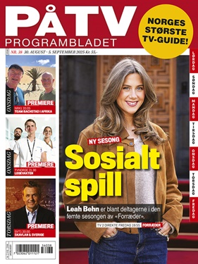 Programbladet PåTV forside