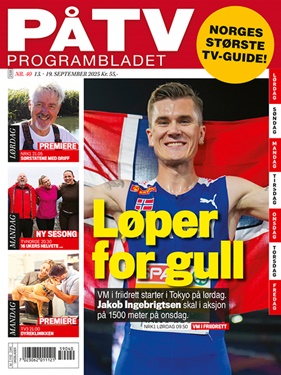 Programbladet PåTV forside