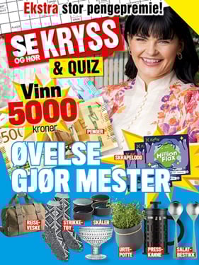 Se og Hør Kryss og Quiz forside