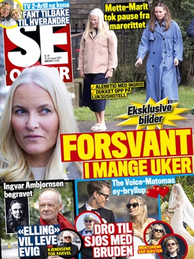 Se og Hør Tirsdag forside