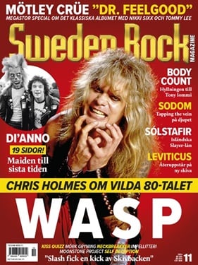 Sweden Rock Magazine forside