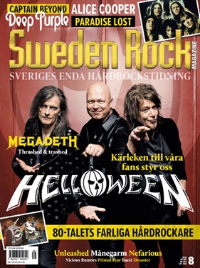 Sweden Rock Magazine forside