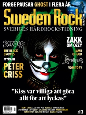 Sweden Rock Magazine forside
